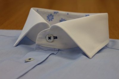 トーマスゴールド・ロイヤルオックスーサックス  クレリック・ワイド  裏替え・テスタ―花柄プリント２０