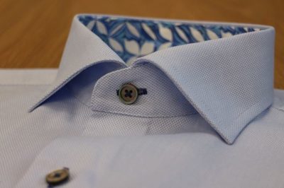 国産・ロイヤルオックス ワイド 裏替え・テスタ ・ステンドプリント 黒蝶貝ボタン 国産・ロイヤルオックス ワイド 裏替え・テスタ ・ステンドプリント 黒蝶貝ボタン